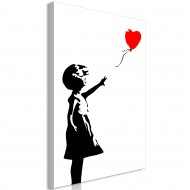 Tableau  Little Girl with a Balloon (1 Part) Vertical