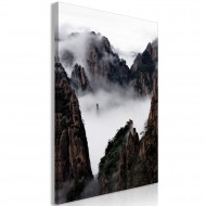 Tableau  Fog Over Huang Shan (1 Part) Vertical