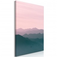 Tableau  Mountain At Sunrise (1 Part) Vertical