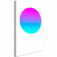 Tableau  Colourful Circle (1 Part) Vertical
