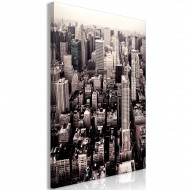 Tableau  Manhattan In Sepia (1 Part) Vertical