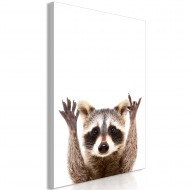Tableau  Raccoon (1 Part) Vertical