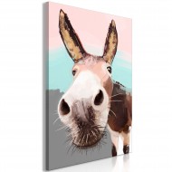 Tableau  Curious Donkey (1 Part) Vertical