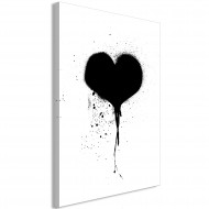 Tableau  Destroyed Heart (1 Part) Vertical