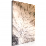 Tableau  Amber Monstera (1 Part) Vertical