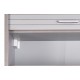 Meuble de Cuisine Aluminium Largeur 60 cm Hauteur 123.6 cm