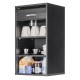 Meuble de Cuisine Noir Largeur 40 cm Hauteur 72 cm