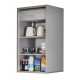 Meuble de Cuisine Alu Largeur 40 cm Hauteur 72 cm