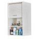 Meuble de Cuisine Blanc Largeur 40 cm Hauteur 72 cm