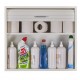 Meuble de WC blanc 