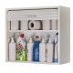 Meuble de WC blanc 