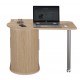 Bureau Informatique Chene avec table pivotante