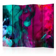 Paravent 5 volets  Color madness II [Room Dividers]