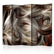 Paravent 5 volets  Brown Revelry II [Room Dividers]