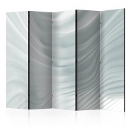 Paravent 5 volets  Waving White II [Room Dividers]
