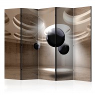 Paravent 5 volets   Geometric Glare II [Room Dividers]