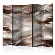 Paravent 5 volets  Umber Waves II [Room Dividers]
