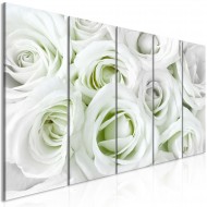 Tableau  Satin Rose (5 Parts) Narrow Green
