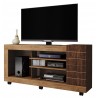 Meuble TV 55 Pouces Maxi Chêne Wengé 1 Porte