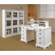 Bureau Blanc de Style Anglais "Bureau du Notaire"