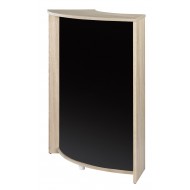 Meuble Comptoir, Meuble Bar 96 cm Noir