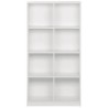 Rayonnage Blanc Hauteur 147 cm