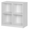 Rayonnage Bas Blanc Hauteur 77 cm