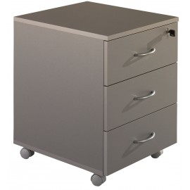 Caisson de Bureau 3 Tiroirs Alu