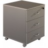 Caisson de Bureau 3 Tiroirs Alu