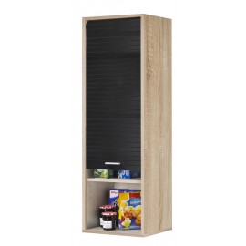 Meuble Cuisine Chêne Noir 40 cm x 124 cm
