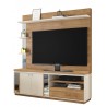 Meuble Living TV 55 Pouces Chêne Ecru
