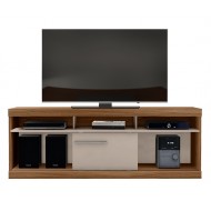 Meuble TV 60 Pouces Maxi Chêne et Taupe
