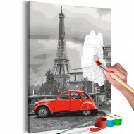 Tableau à peindre par soimême  Car in Paris