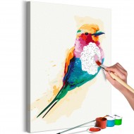 Tableau à peindre par soimême  Exotic Bird