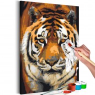 Tableau à peindre par soimême  Asian Tiger