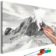 Tableau à peindre par soimême  Alps Panorama
