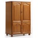 Armoire informatique 4 portes en chêne 5626CO