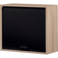 Meuble de Cuisine Hauteur 53.6 cm Chêne et Noir