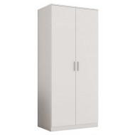 Armoire Dressing 2 Portes Blanche