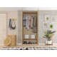 Armoire Dressing 2 Portes Chêne