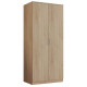 Armoire Dressing 2 Portes Chêne