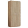 Armoire Dressing 2 Portes Chêne