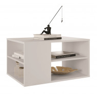 Table Basse Rectangle Blanche 68 cm ONIX