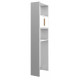 Armoire WC 2 Portes Blanches 182 cm 4 Niches