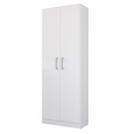 Armoire de Buanderie et Cellier Blanche 61 cm 4 Niches