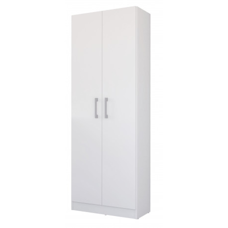 Armoire de Buanderie et Cellier Blanche 61 cm 4 Niches