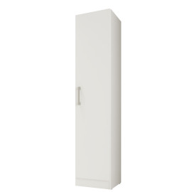 Armoire 1 Porte Blanche Mutifonctions Largeur 35 cm