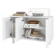 Buffet Blanc 3 Portes 3 Niches HI