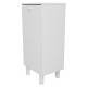 Caisson de Rangement Blanc 1 Porte H 77 cm