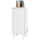 Caisson de Rangement Blanc 1 Porte H 77 cm